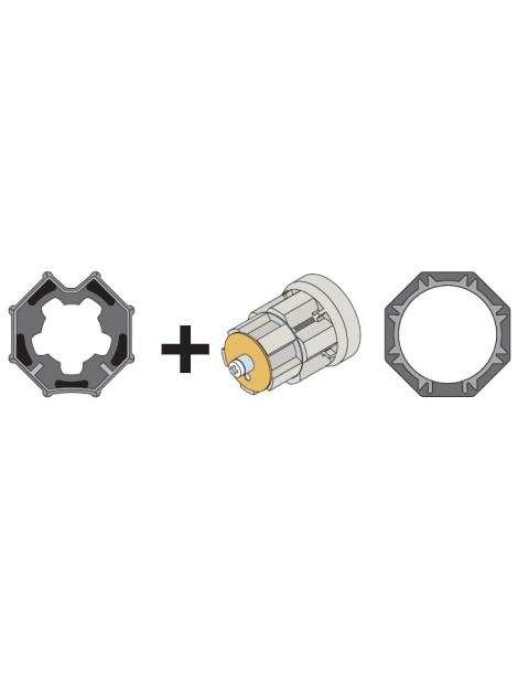adaptations moteur simu-Somfy Ø50 - Tube Octo 60