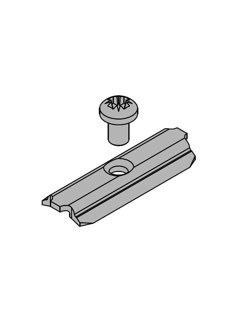 Ecrou pour Tube Depart 89 Fixation Attache Rigide