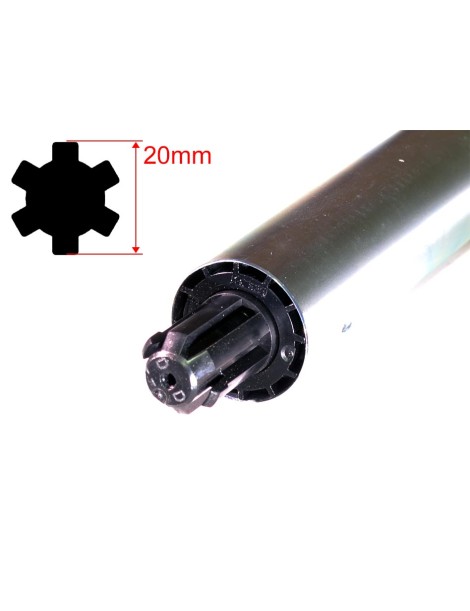 Moteur Simu T3,5 CC Filaire Ø40 - 6Nm  12V