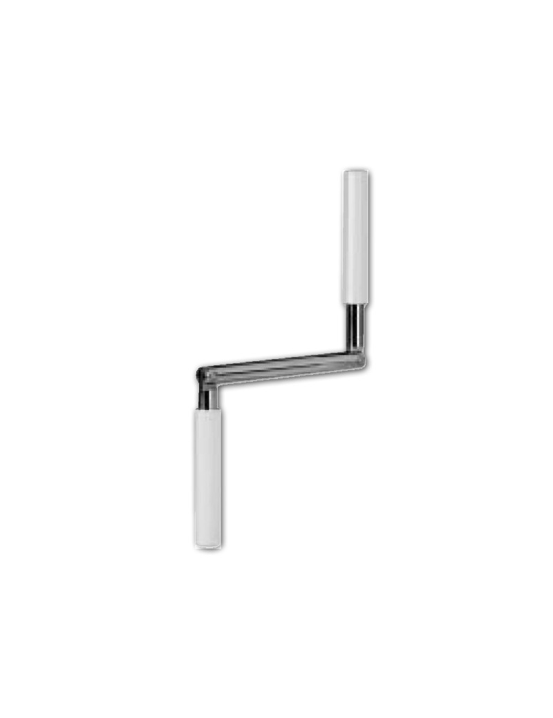 Poignée de Manivelle pour tringle Ø14 en inox