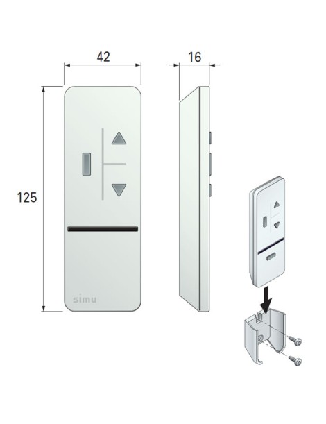Schema télécommande Simu