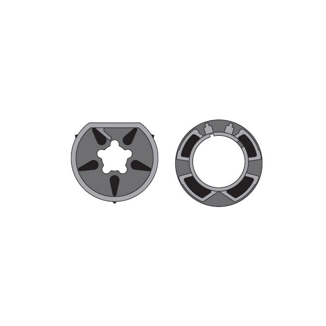 Adaptations moteur simu-Somfy Ø50 - Tube Rond Ø102