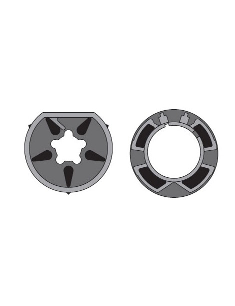 Adaptations moteur simu-Somfy Ø50 - Tube Rond Ø102