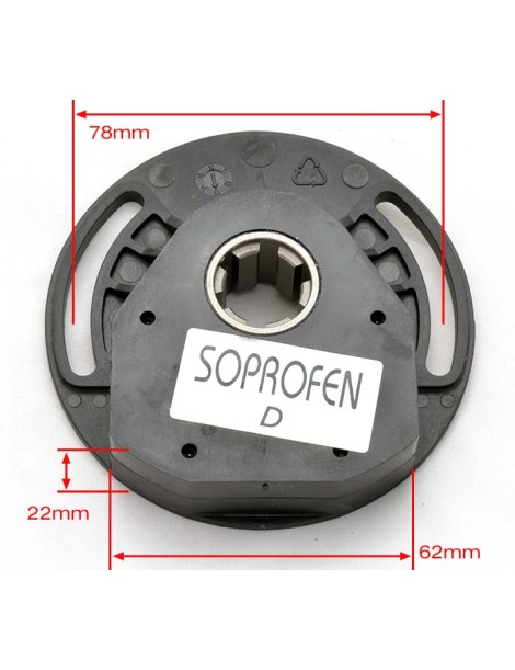 Treuil Soprofen Noir pour Chrono VX 18 ou 22