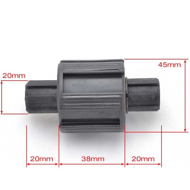 Cotes Embout débrayable tube Soprofen 45 - crabot 20mm