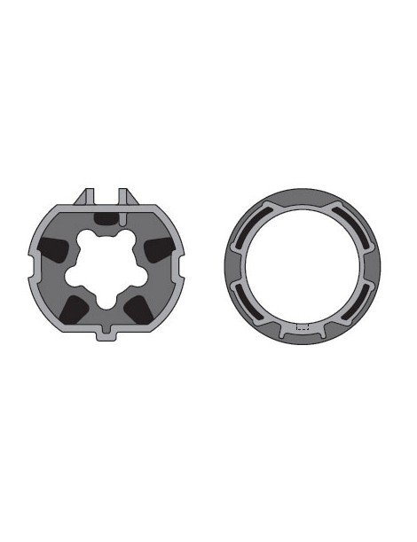 Adaptations moteur simu-Somfy Ø60 - Tube ZF 80