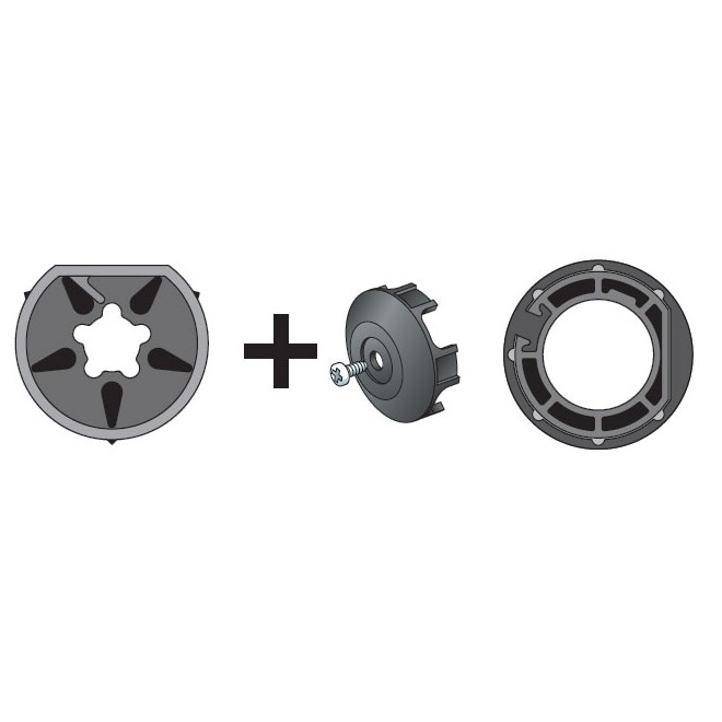 Adaptations moteur simu-Somfy Ø60 - Tube Ø101 fin