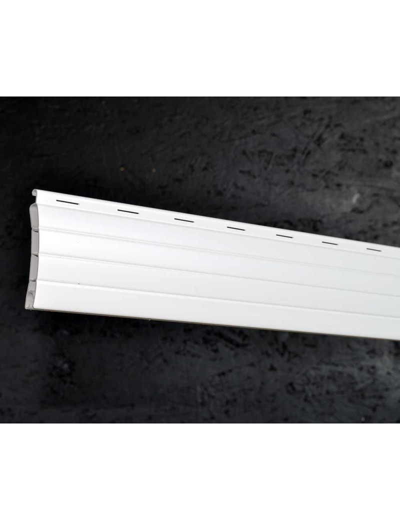 Lame 44mm PVC Blanc 115cm de long 