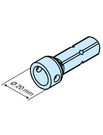 Rond de 20mm pour moteur Becker - Type R3/20