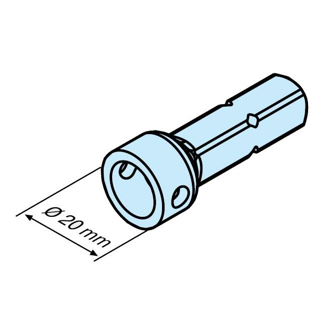 Rond de 20mm pour moteur Becker - Type R3/20 Rond de 20mm pour moteur Becker - Type R3/20
