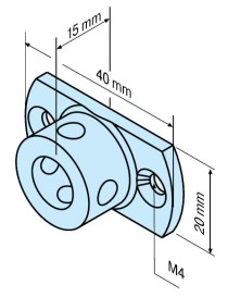 Rond de 20mm pour moteur Becker - Type serie 40