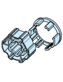 Roue et couronne ZF45 pour moteur Becker
