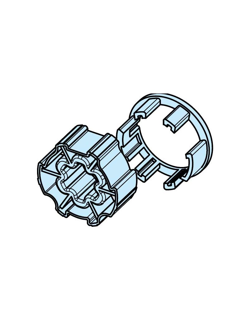 Roue et couronne ZF45 pour moteur Becker