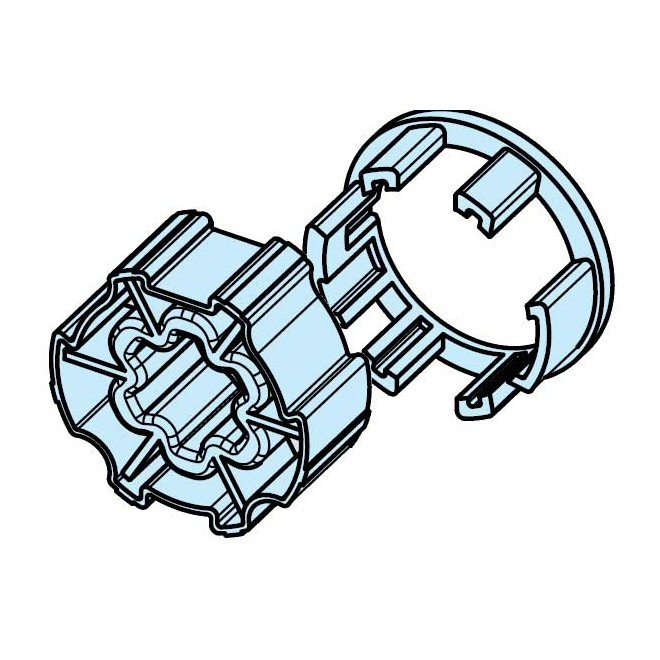 Roue et couronne ZF45 pour moteur Becker Roue et couronne ZF45 pour moteur Becker
