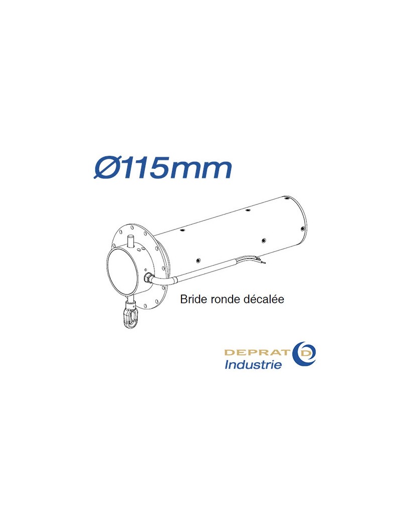 Moteur Deprat D115 500Nm Mono Bride décalée
