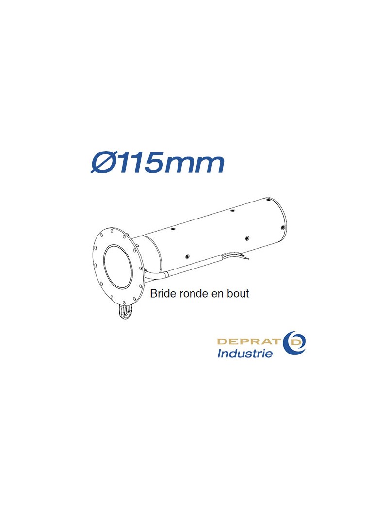 Moteur Deprat D115 500Nm Mono Bride en bout