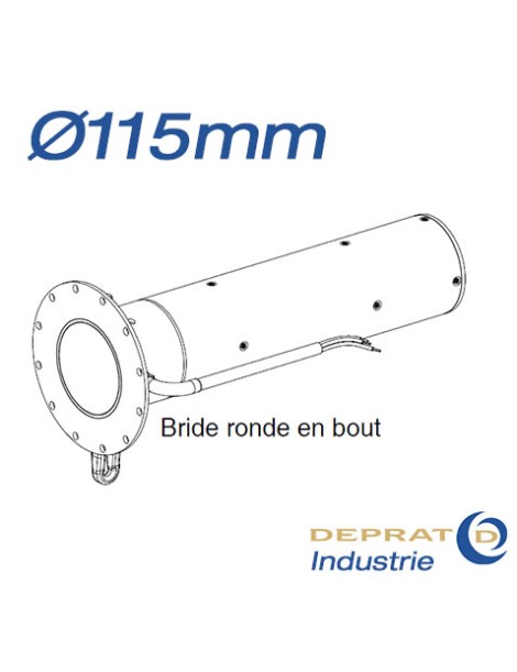 Moteur Deprat D115 500Nm Mono Bride en bout