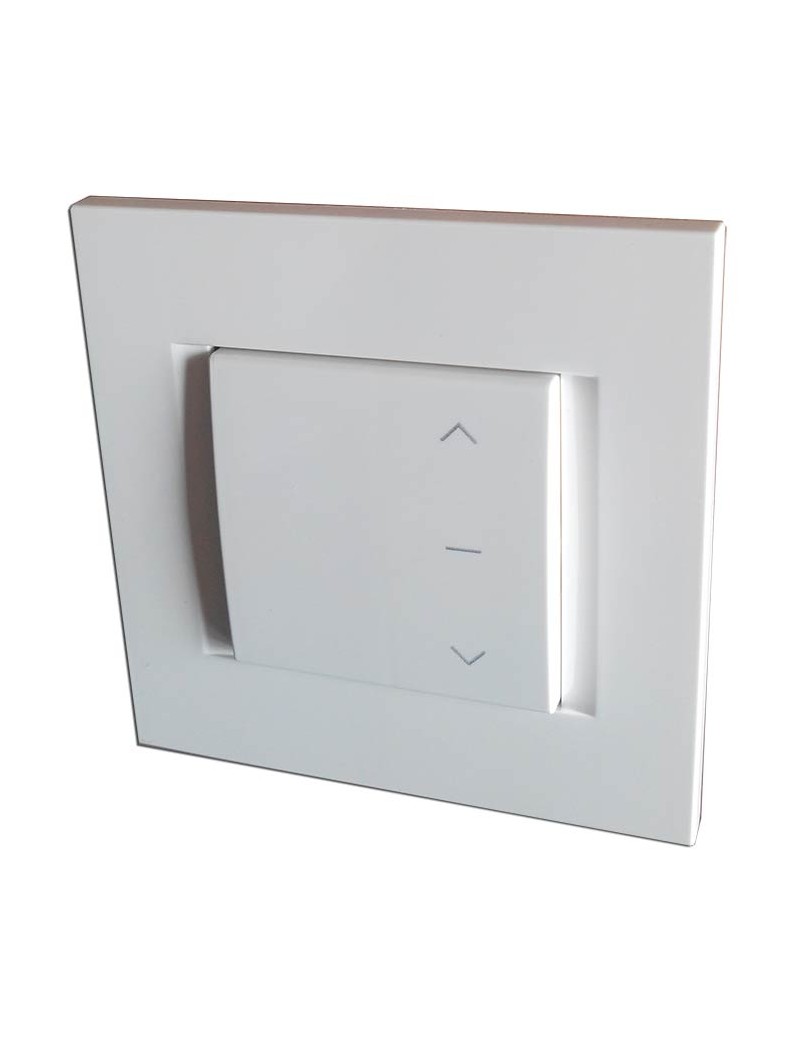 Inverseur 3 positions fixes Blanc encastrable