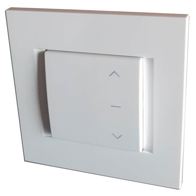 Inverseur 3 positions fixes Blanc encastrable Inverseur 3 positions fixes Blanc encastrable