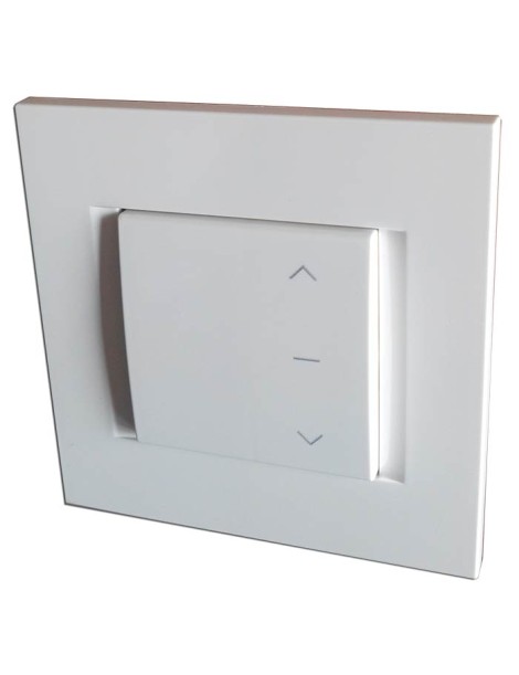 Inverseur 3 positions fixes Blanc encastrable