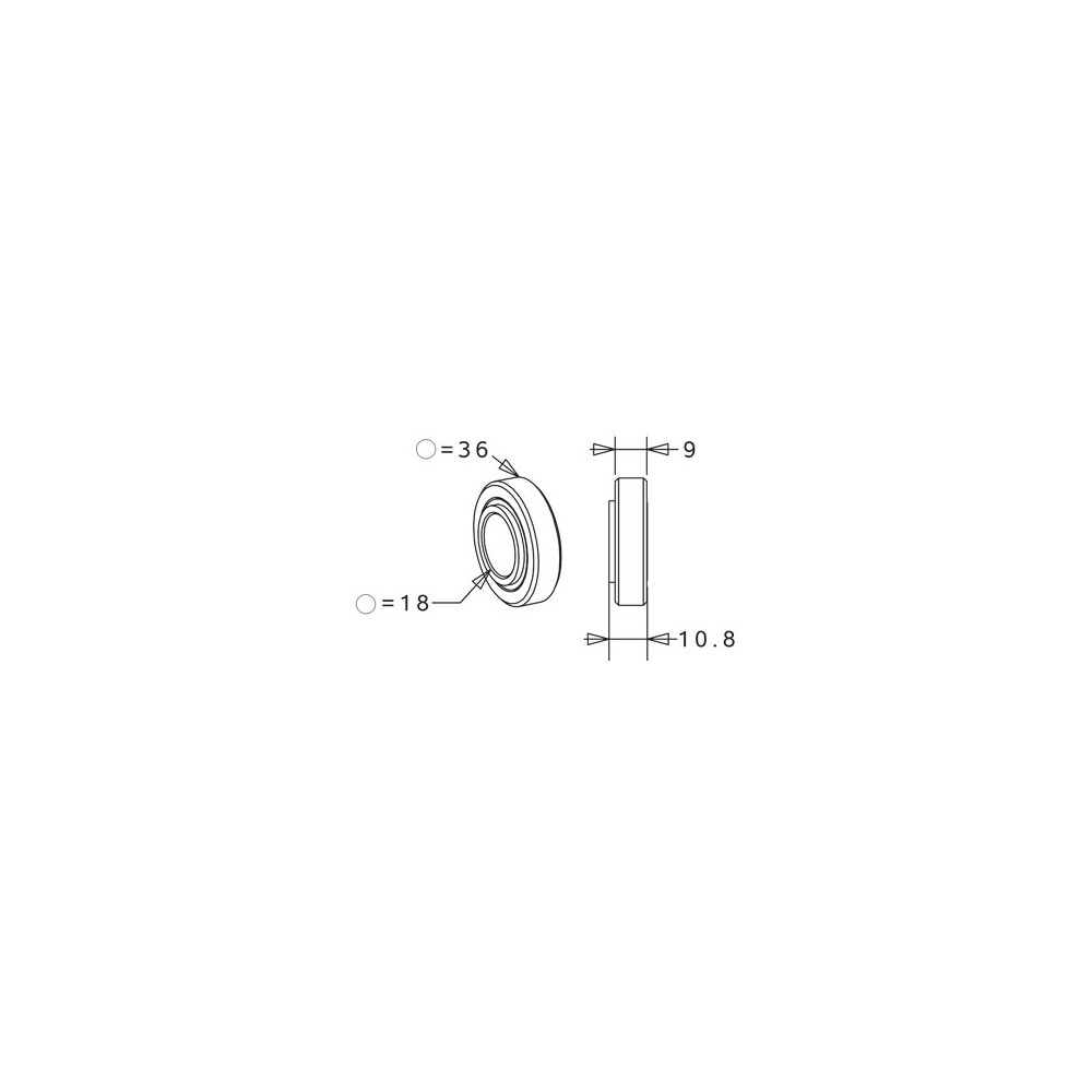 Roulements à Aiguilles HK1816 - 2 Pièces 18x24x16mm Acier Chromé Ouvert | Neuf Uxcell
