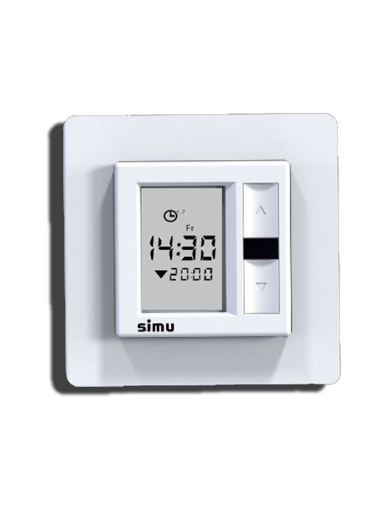 Horloge Murale Timer AC Simu