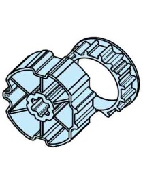 Roue et couronne ZF 80 pour moteur Becker