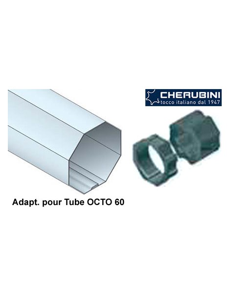 Adaptateurs moteur Cherubini  Ø45 - tube octo 60