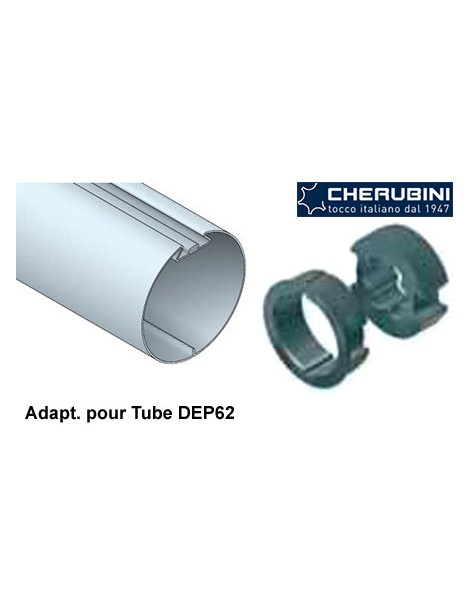 Adaptateurs moteur Cherubini  Ø45 - tube Deprat 62