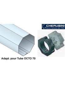 Adaptateurs moteur Cherubini  Ø45 - tube octo 70