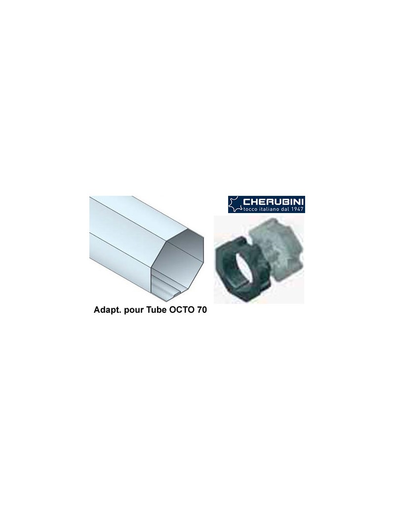 Adaptateurs moteur Cherubini  Ø45 - tube octo 70