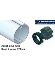 Adaptateurs moteur Cherubini  Ø45 - tube 70 à gorge