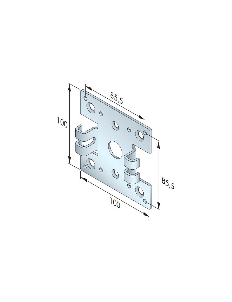 Support VEKA - Bloc baie Simu