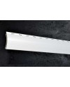 Lame 42mm Aluminium Blanc 230cm de long 