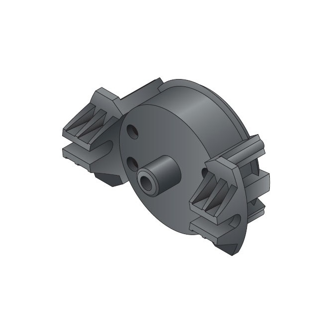 Support joue caisson tunnel Coffrelite ZF - Moteur Simu