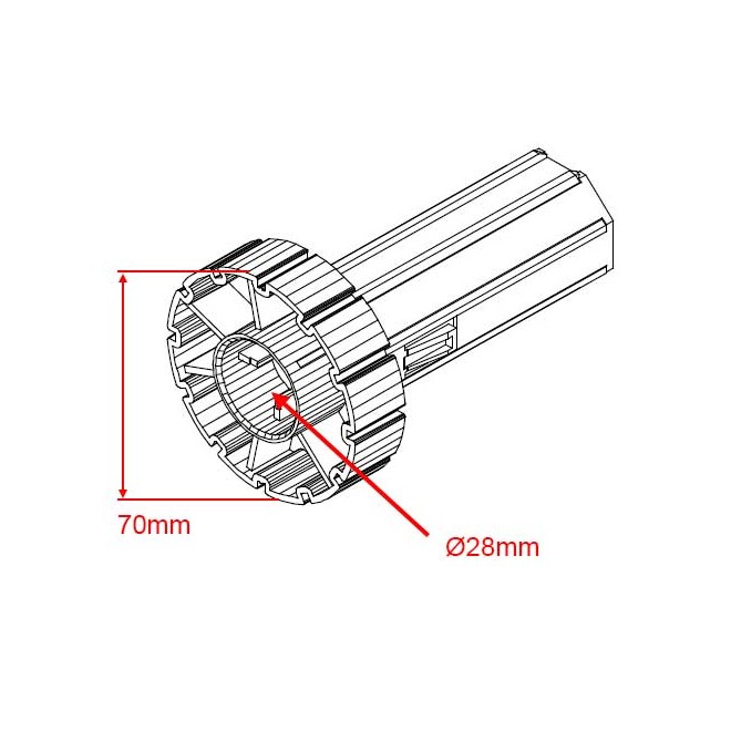 Embout Retractile Deprat 62