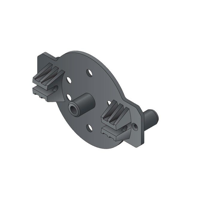 Support joue caisson tunnel Edilcass ZF - Moteur Simu