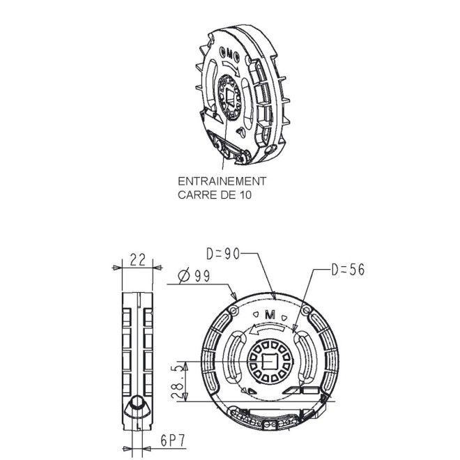 Treuil Technivis Crabot 20 schema