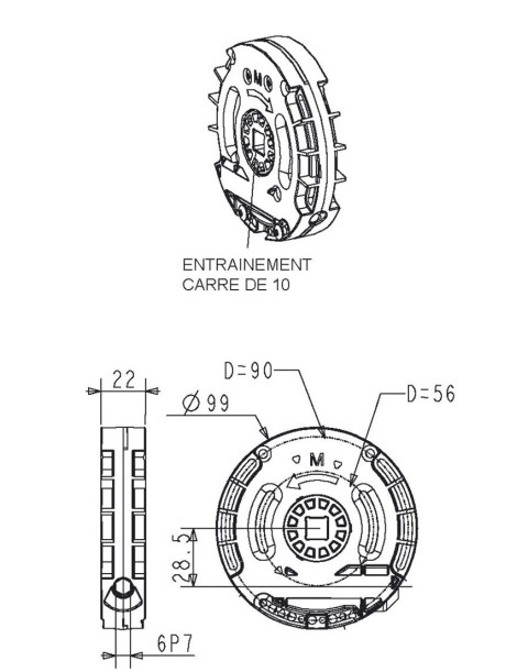 Treuil Technivis Crabot 20 schema