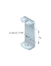 Etrier support T6 EntreAxe44- Traditionnel Simu