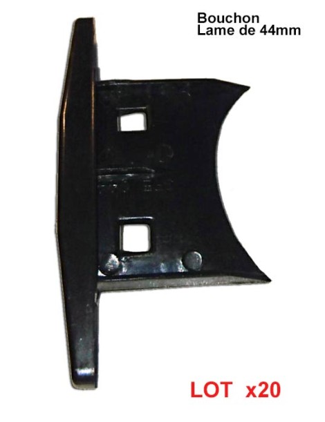 Bouchon de lame 44mm de volet roulant aluminium