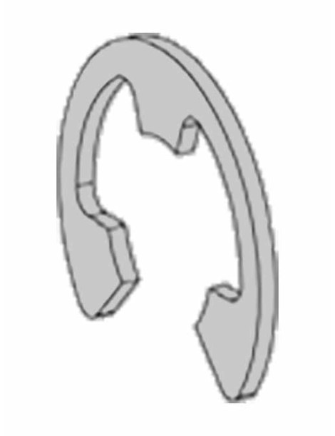 Anneau Clip pour carré de 10mm