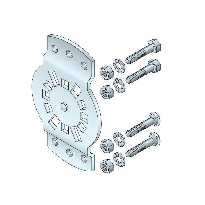 Support DMI-CSI orientable Simu Somfy