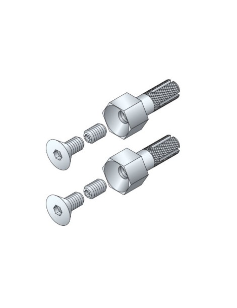 Inserts expension avec vis - bloc baie