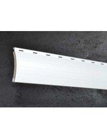 Lame 55mm Aluminium Blanc 225cm de long 