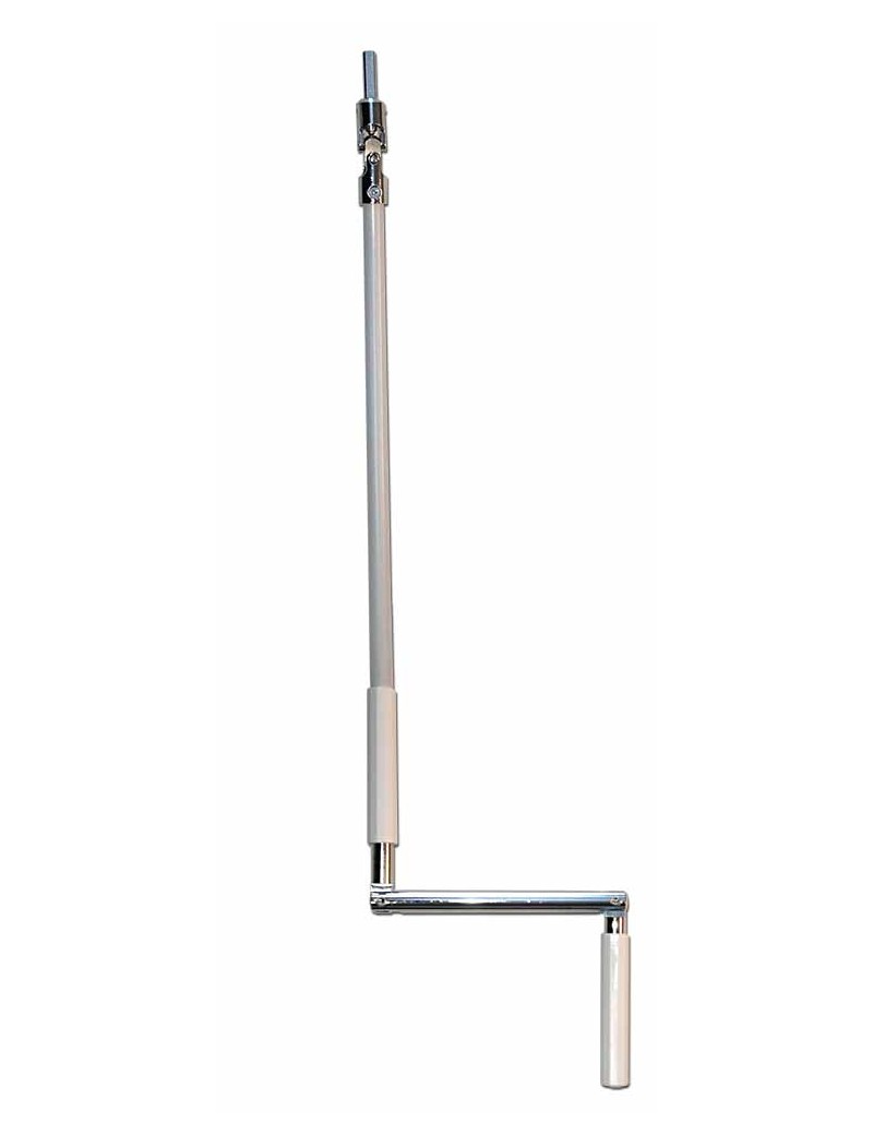 Manivelle Complète Blanc avec cardan carré 8mm