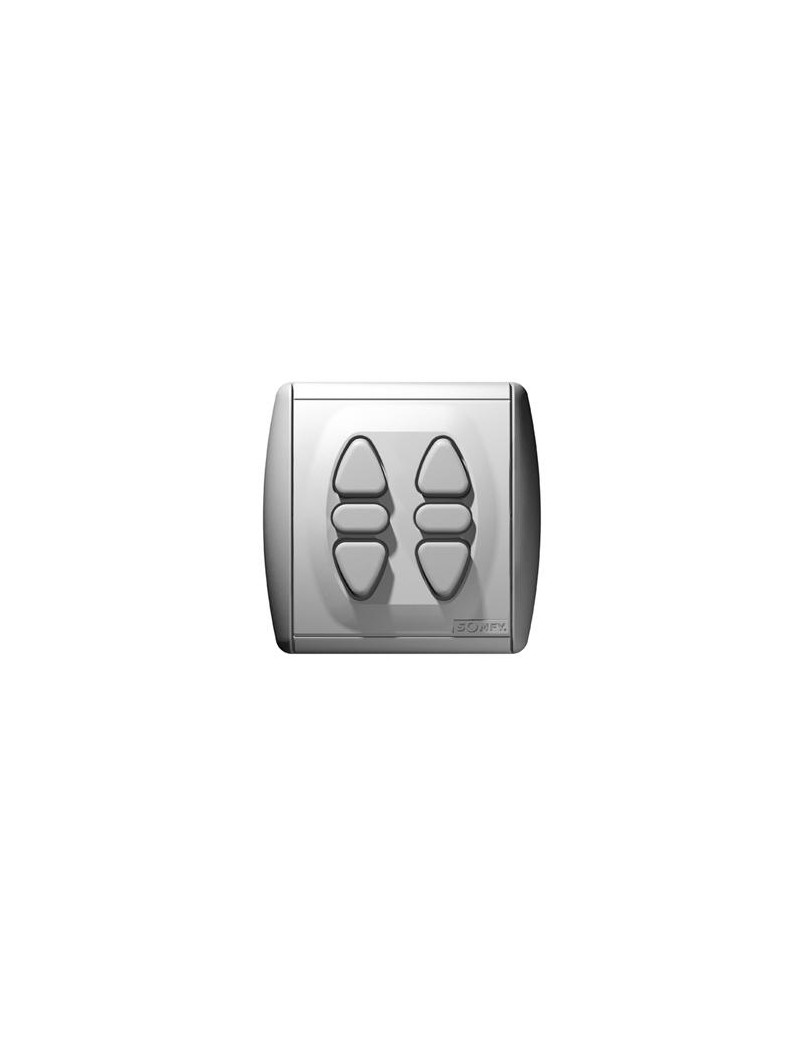 Inis DUO INTEO PF Somfy, double inverseur à encastrer