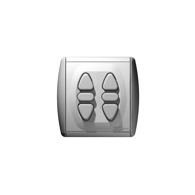 Inis DUO INTEO PF Somfy, double inverseur à encastrer Inis DUO INTEO PF Somfy, double inverseur à encastrer