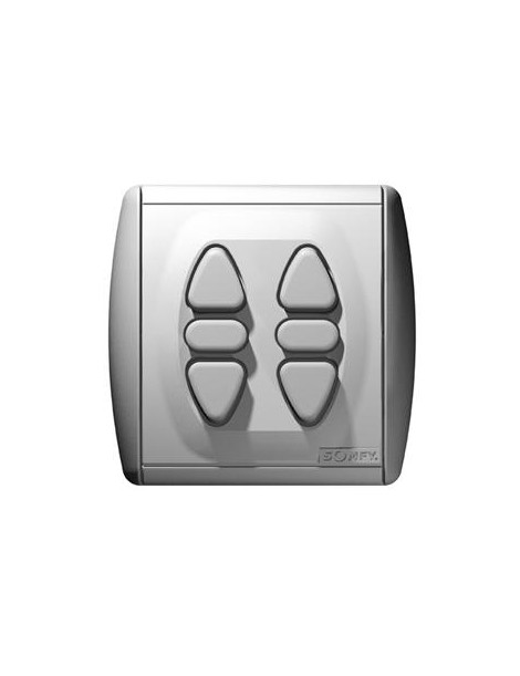 Inis DUO INTEO PF Somfy, double inverseur à encastrer