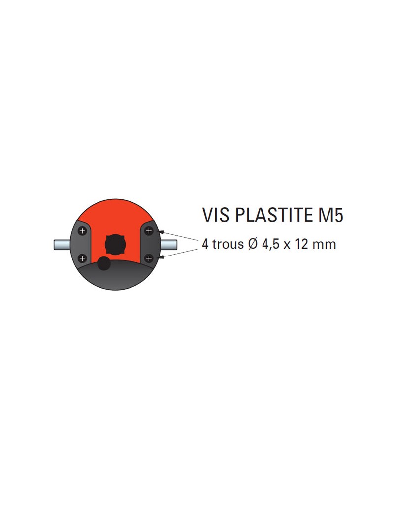 Vis M5 pour moteur T5-T5CC